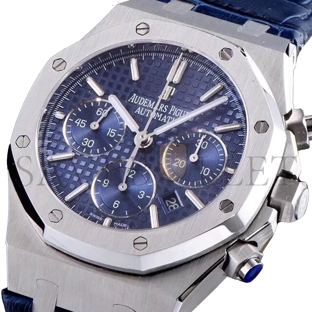 AUDEMARS PIGUET ROYAL OAK SERIES BLUE PLATE 41MM WATCH 26331